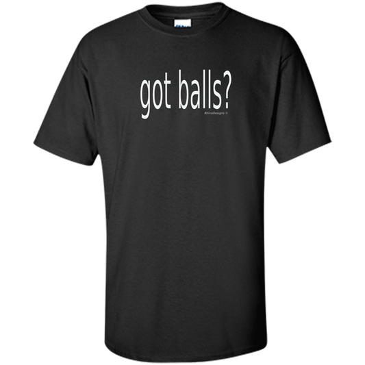 Got Balls Bowling League T-shirt Black
