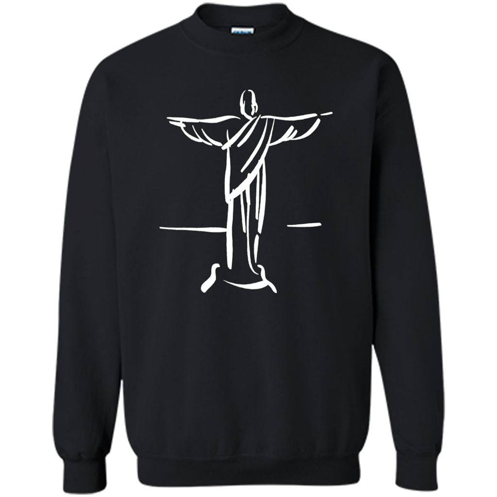 Brazil Christ The Redeemer - Cristo Redentor Brasil T-shirt Black