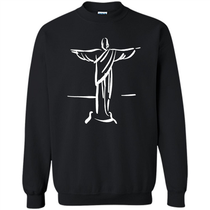 Brazil Christ The Redeemer - Cristo Redentor Brasil T-shirt Black
