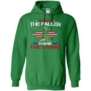 Military T-shirt Honor The Fallen Thank The Living