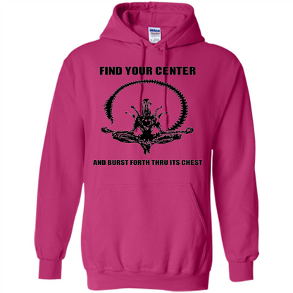 Find Your Center And Burst Forth Thru Its Chest T-shirt Heliconia