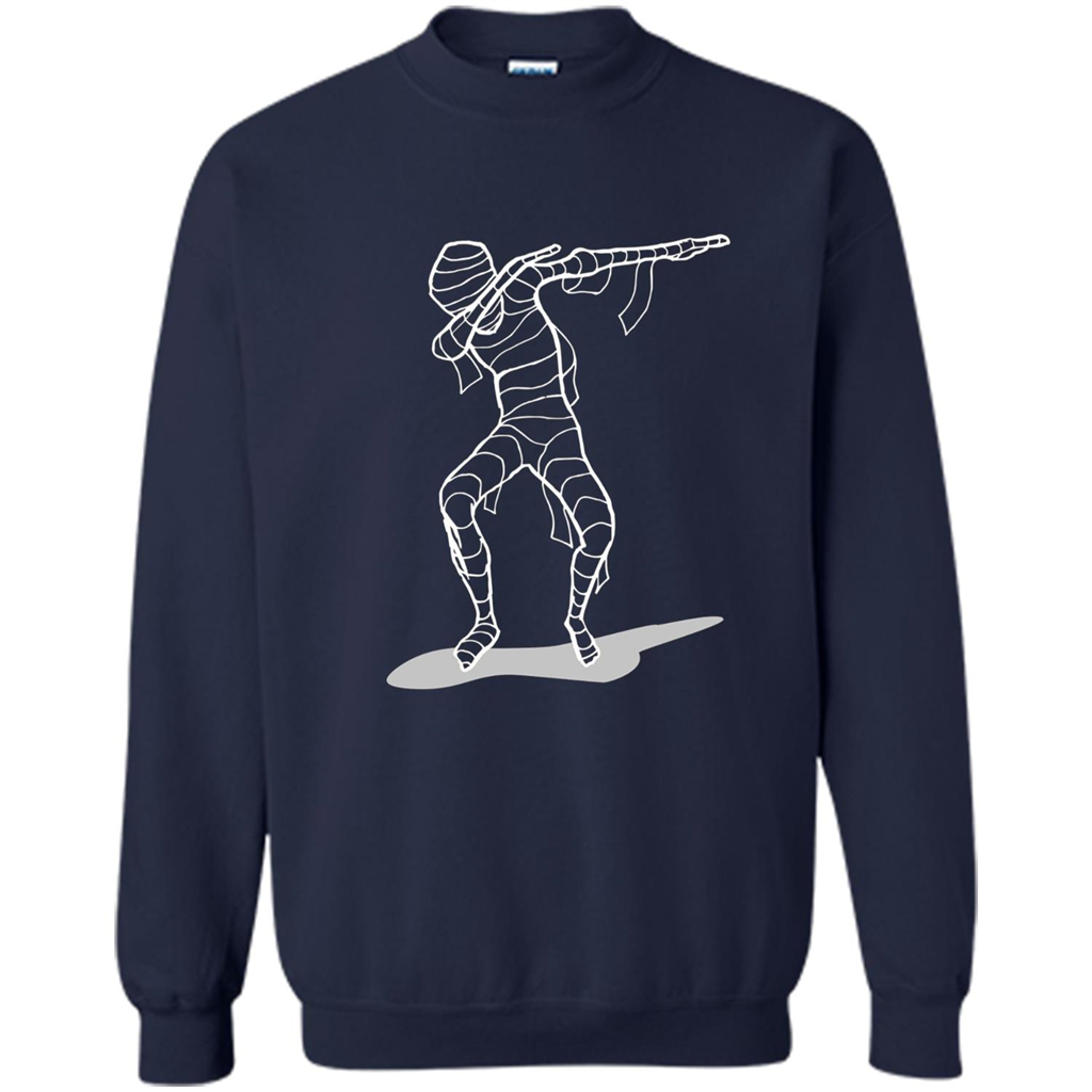 Dab Halloween T-shirt Hip Hop Dabbing Dancer T-shirt Navy