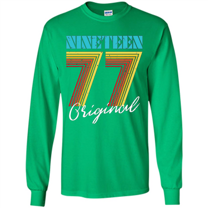 Original 1977 Birthday T-shirt Irish Green
