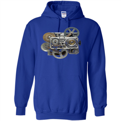 Steampunk Mechanical Gears T-Shirt Royal