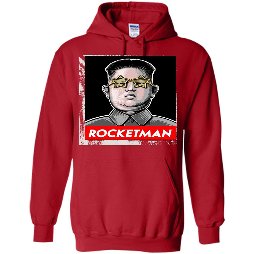 Trump Rocket Man Kim Jong Un North Korea T-shirt