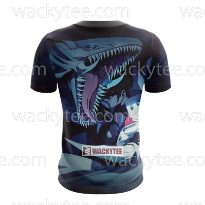 Yu Gi Oh! Seto Kaiba And Blue-eyes White Dragon T-shirt