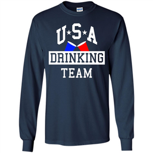 Independence Day T-shirt USA Drinking Team