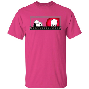 Movie T-shirt Snoopy Vs It T-shirt