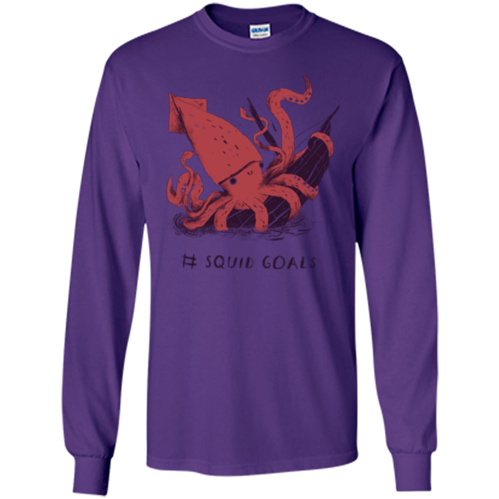 Squid Goals T-shirt Squad Goals T-shirt Purple