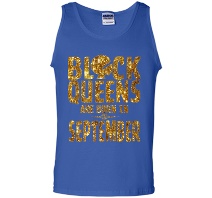 September T-shirt Black Queens Are Born In September T-shirt Royal