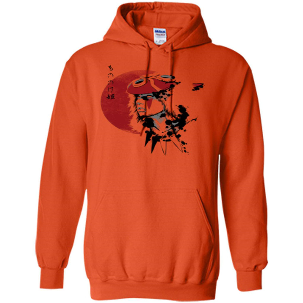 Red Sun Princess T-shirt Orange