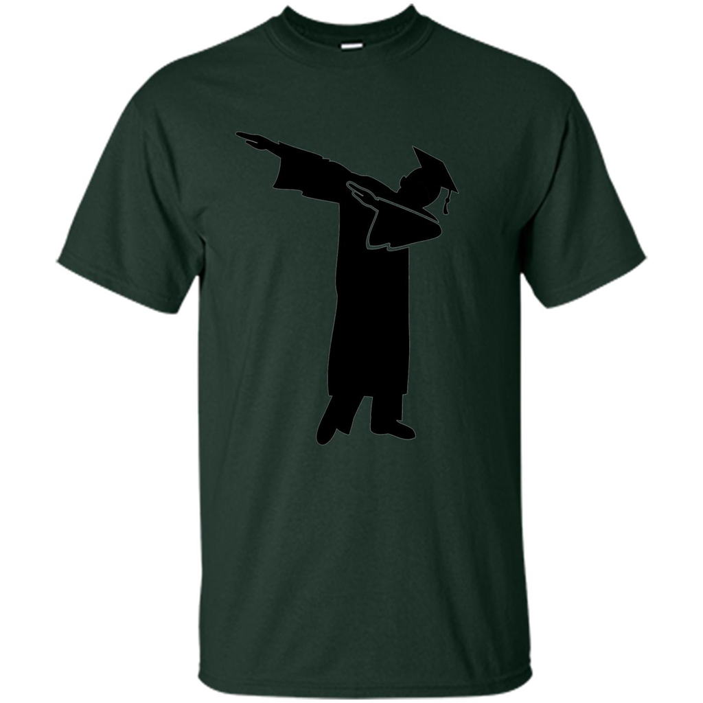 College High School Graduation T-shirt Forest Green