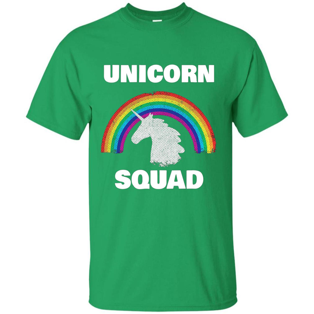 Unicorn Squad T-shirt Rainbow Unicorns Love T-Shirt Irish Green