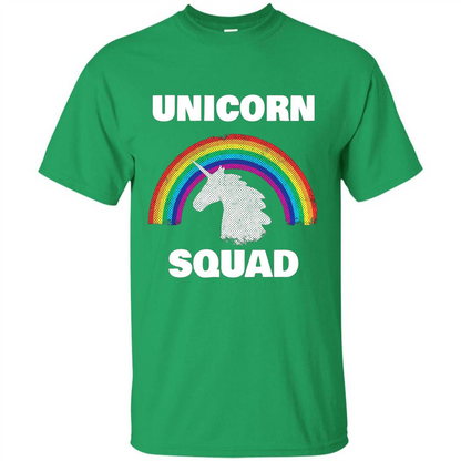 Unicorn Squad T-shirt Rainbow Unicorns Love T-Shirt Irish Green