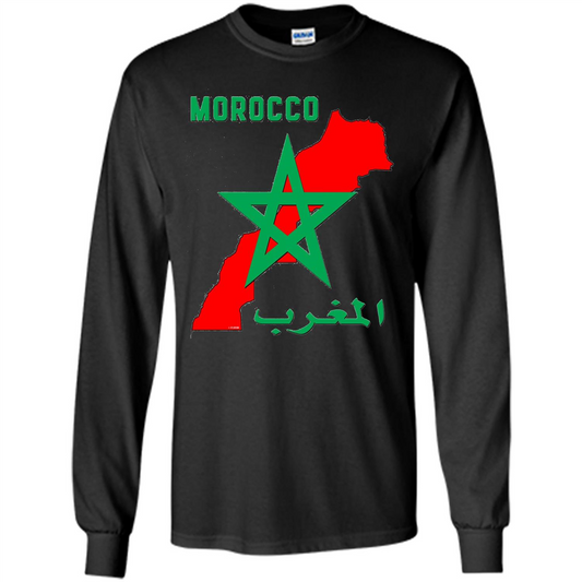 Morocco Moroccan T-shirt Black