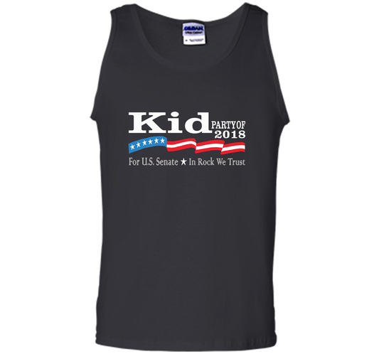 Kid For Senate 2018 Election Shirt In Rock We Trust cool shirt Black