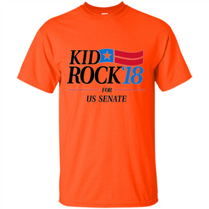 Kid for US Senate 2018 Political T-Shirt In Rock We Trust T-shirt