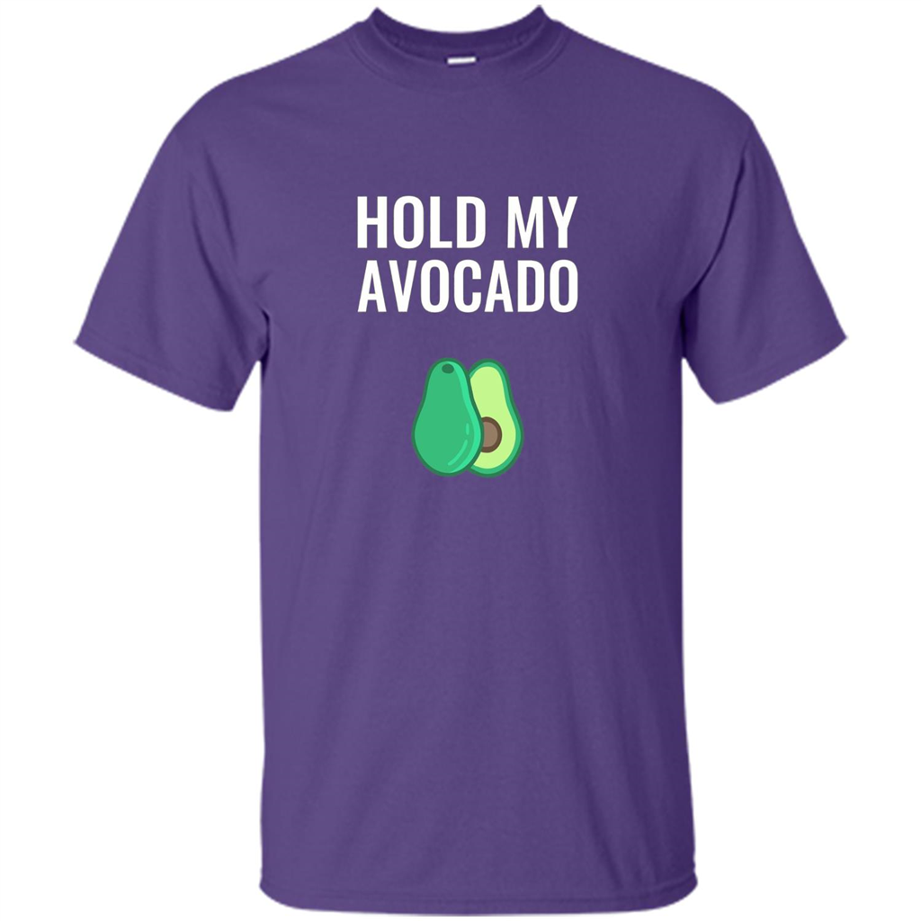 Hold My Avocado T-shirt Purple