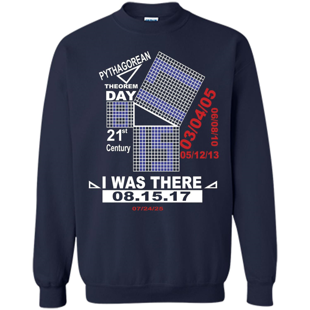 Pythagorean Theorem day T-shirt Navy