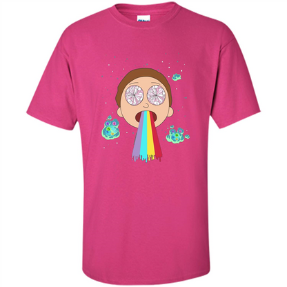 Cartoon Lovers T-shirt Space Morty Heliconia