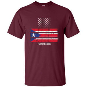 Puerto Rico USA Flag Pride T-Shirt