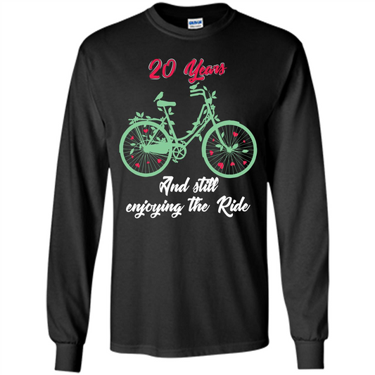 Anniversary T-shirt 20 Years And Still Enjoying The Ride Black