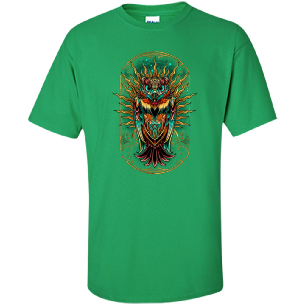 Owl Keeper T-shirt Irish Green
