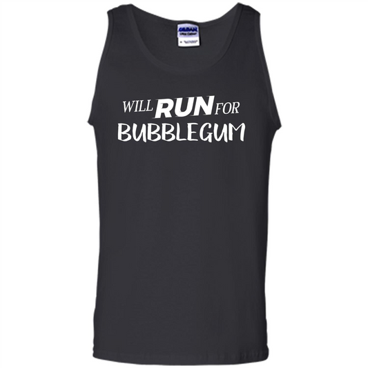 Will Run For Bubblegum T-shirt Black