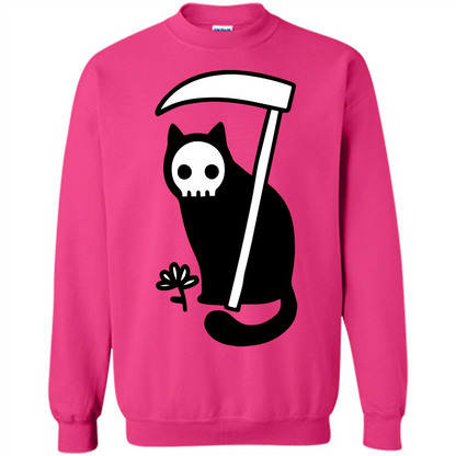 Cat Grimm Reaper T-shirt Heliconia