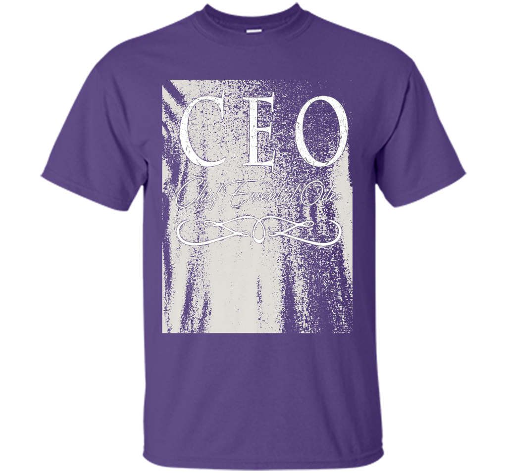 Chief Essential Oiler T-Shirt. Bella+Canvas Premium Shirt shirt Purple