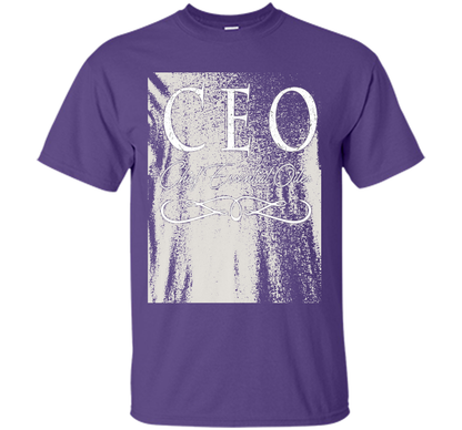Chief Essential Oiler T-Shirt. Bella+Canvas Premium Shirt shirt Purple