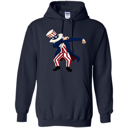 Independence Day 4th of July T-shirt Dabbing Navy