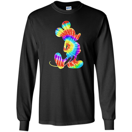 Color Mickey Mouse T-Shirt Black