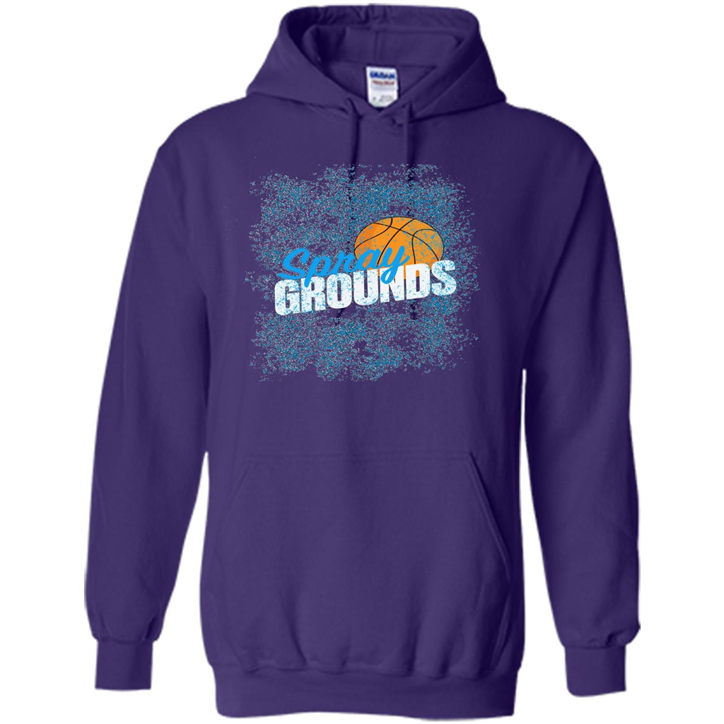 Basketball Lover T-shirt Spray Grounds T-shirt Purple