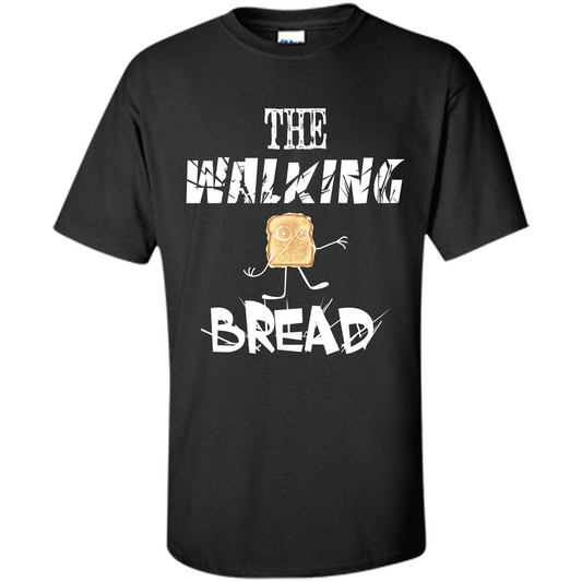 The Walking Bread T-shirt Black