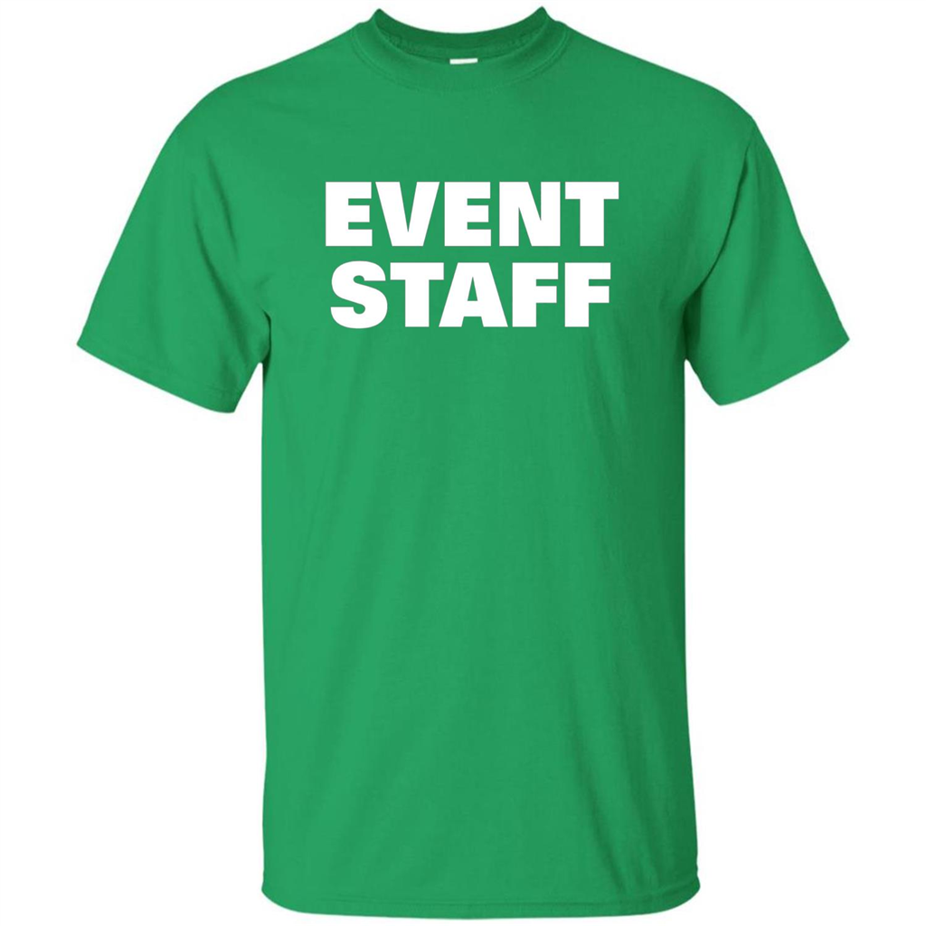 Event Staff T-shirt Irish Green