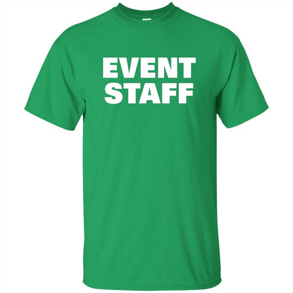 Event Staff T-shirt Irish Green