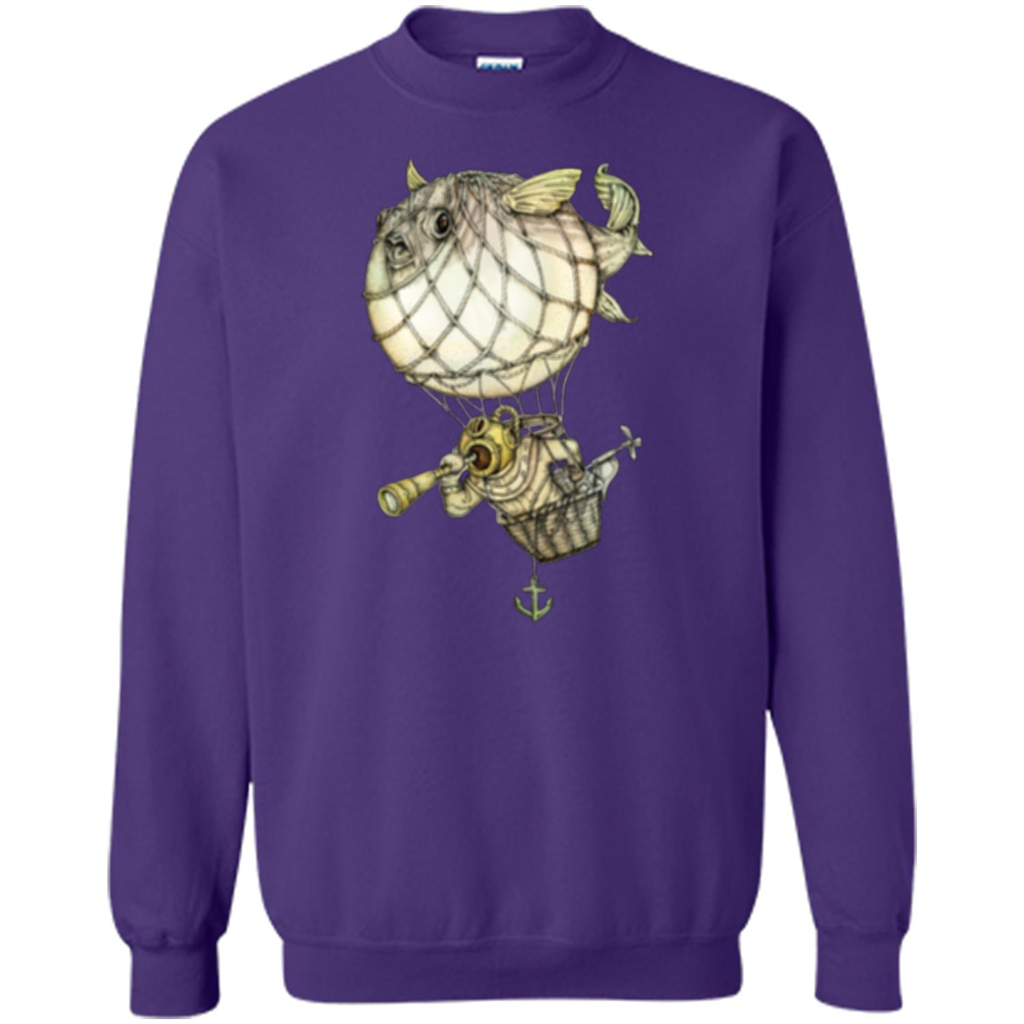 Blowfish T-shirt Captive Balloon T-shirt Orange