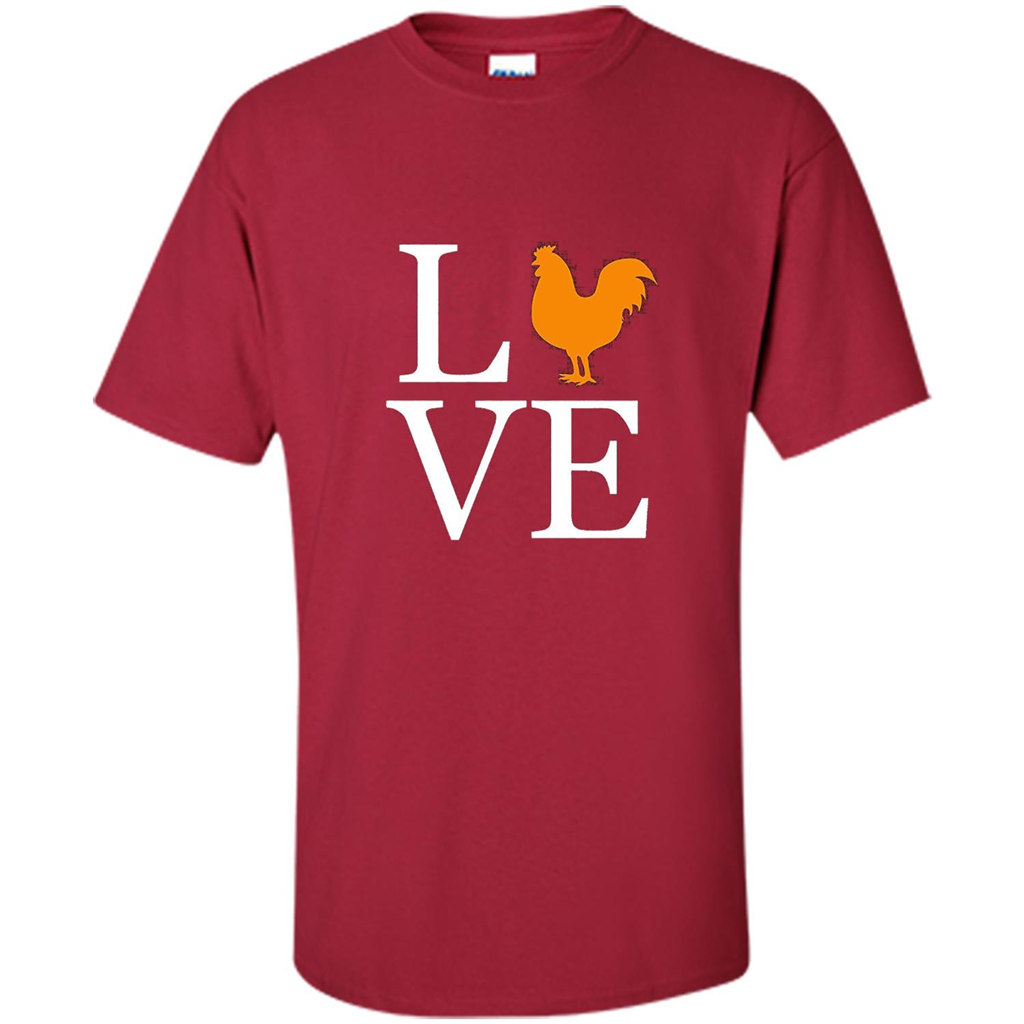 Love ChickenT-Shirt Cardinal