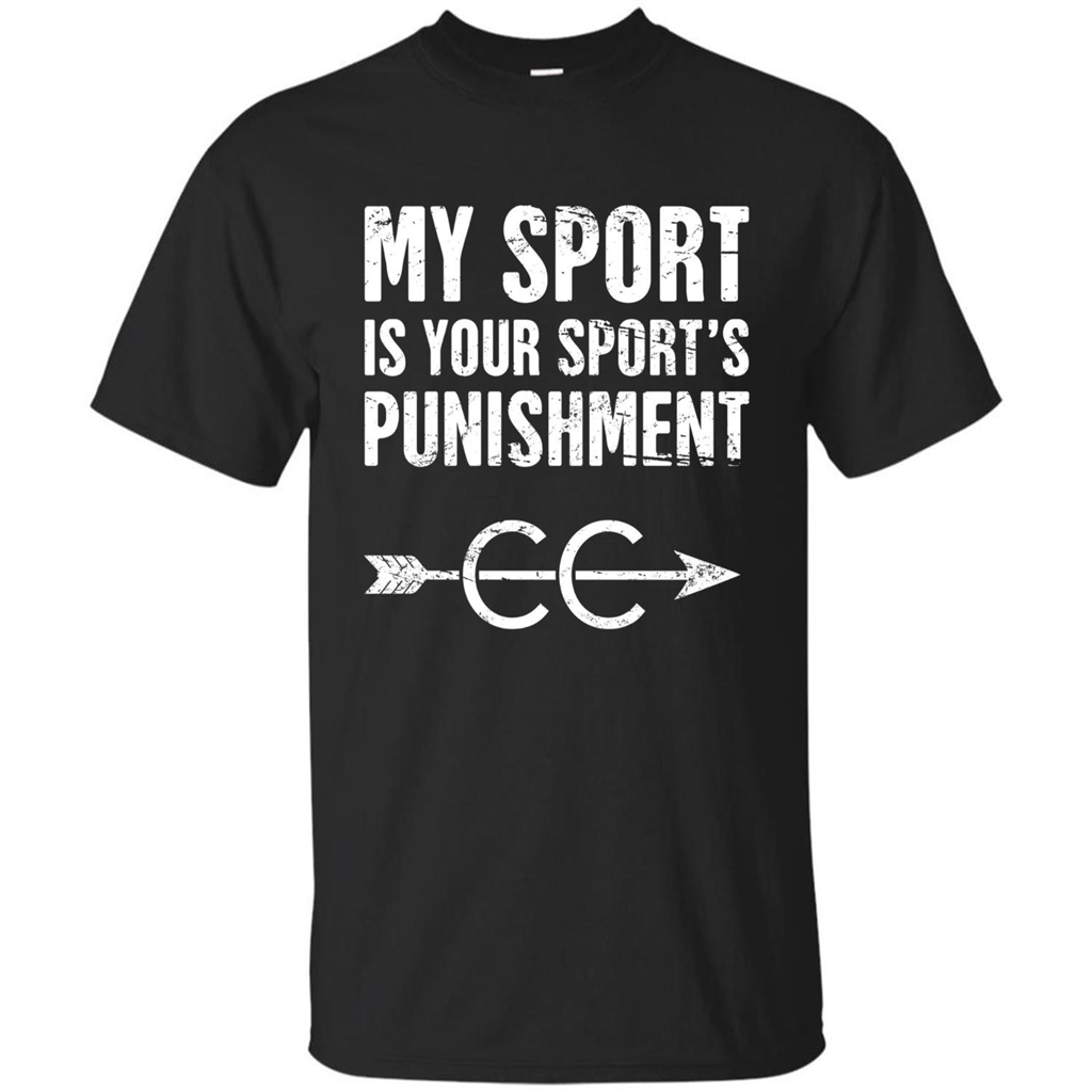 My Sport Is Your Sport's Punishment T-shirt Black
