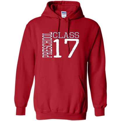 Preschool Class 2017 T-Shirt Red