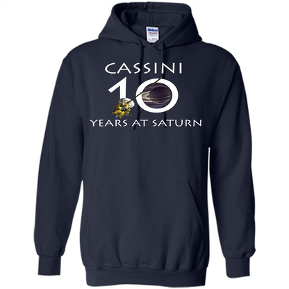 Cassini Grand Finale T-shirt Cassini 10 Years At Saturn T-shirt Navy