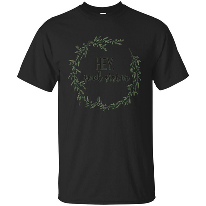 Hey, Soul Sister T-shirt Black