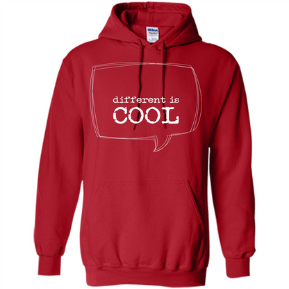 Different Is Cool T-shirt Red