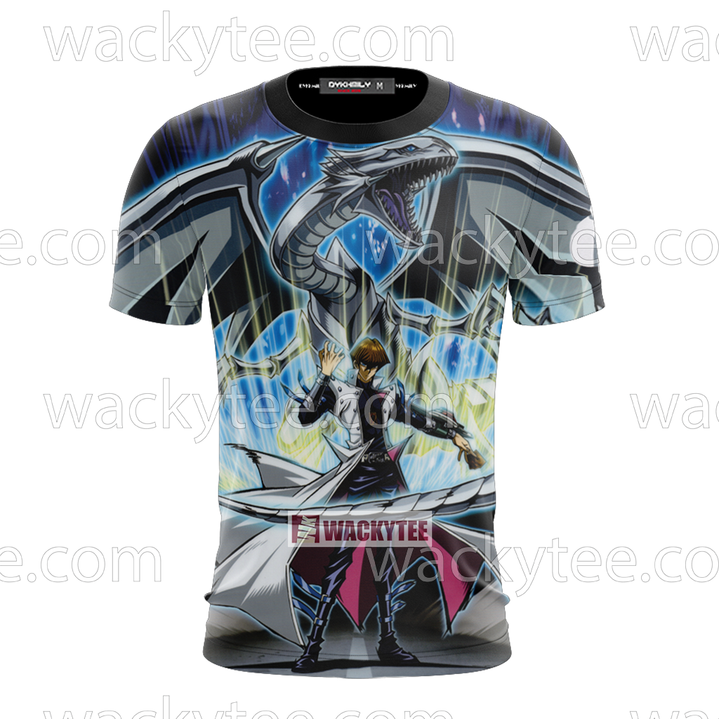 Yu Gi Oh! Seto Kaiba And Blue-eyes White Dragon T-shirt