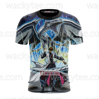Yu Gi Oh! Seto Kaiba And Blue-eyes White Dragon T-shirt