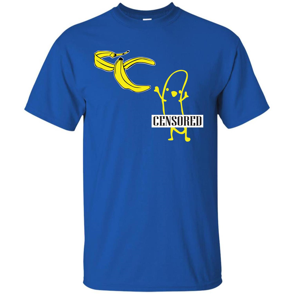 Banana T-shirt Censored T-shirt Royal