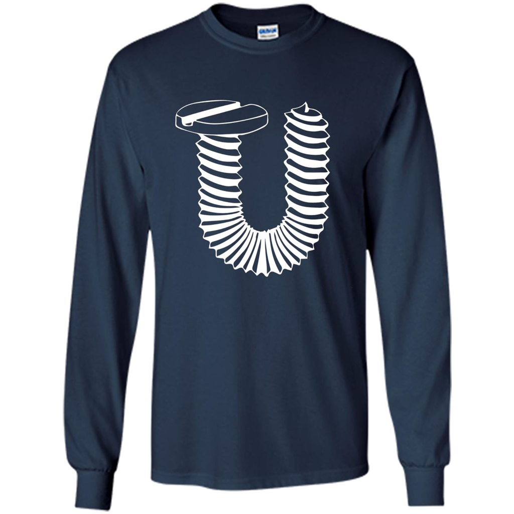 Funny Sarcastic Screw You T-shirt Navy