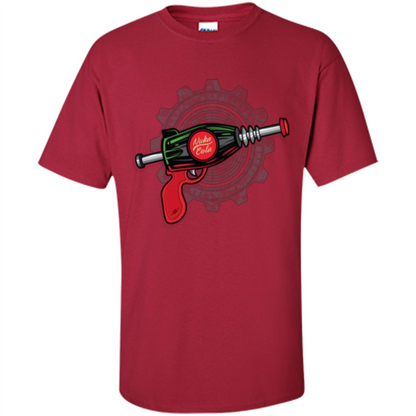 Nuka Cola Gun T-shirt Cardinal