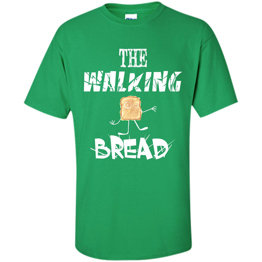 The Walking Bread T-shirt Irish Green